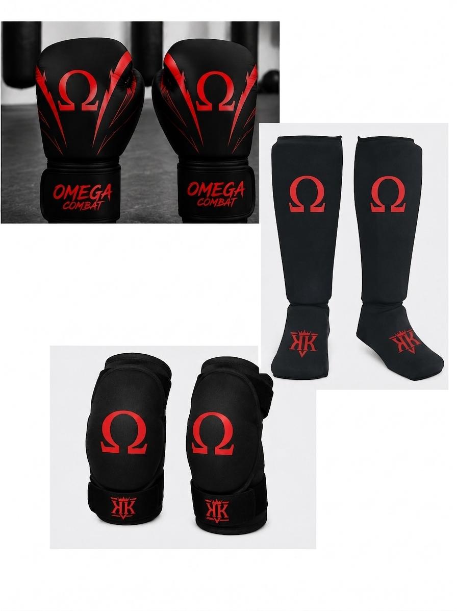 Omega Combat Fight Gear Kit Red Edition